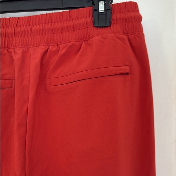 Athleta Avenue Wide Leg Crop Red Pants - Picture 7 of 9